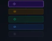 DL-015 The Missing Layer — five-layer artifact stack hero